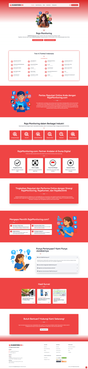 Gambar Artikel Raja Monitoring - Sistem Informasi Monitoring Reputasi Digital Perusahaan Dan Brand