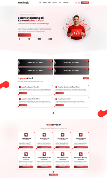 Kakanda Tech Reborn – E-Commerce Jasa Layanan Digital Untuk UMKM Indonesia