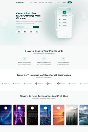 Gambar Artikel Welcome.to - Platform Link-in-Bio Modern Enterprise-Ready